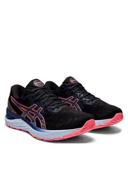 Image of Asics Gel-Cumulus 23 - Black/Pink, Size 6, Women