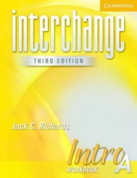 Image of Interchange. Intro Workbook a by Jack C. Richards Paperback