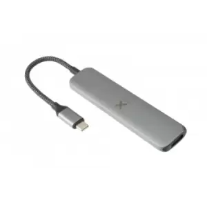 Image of TELCO ACCESSORIES WORX USB-C HUB 4-IN-1 (BRAIDED