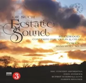 Image of Of Such Ecstatic Sound Sherwood Concerto for Violin & Cello/ by Percy Sherwood CD Album