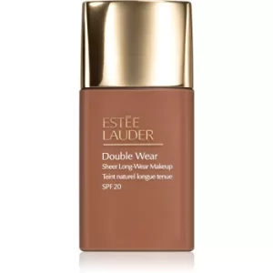 image of Estee Lauder Double Wear Sheer Long-Wear Makeup SPF 20 Light Matissime Foundation SPF 20 Shade 6C1 Rich Cocoa 30ml