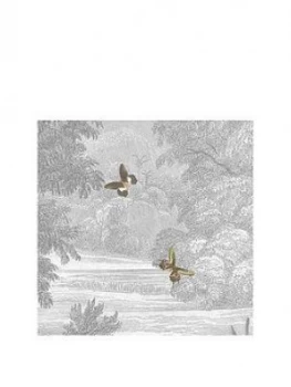 Image of Woodchip & Magnolia Land Of Milk & Honey Butterflies Wall Mural