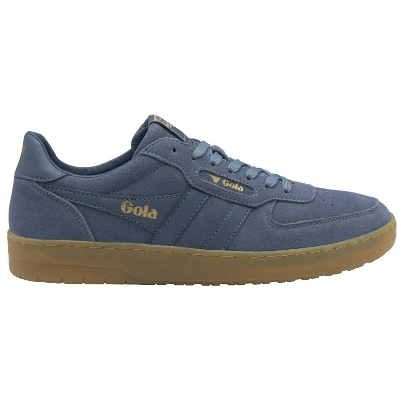 Image of Gola Trainers Gola Hawk Suede 86 Bleu Male 44