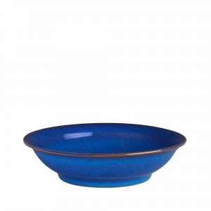 image of Denby Imperial Blue Medium Shallow Bowl