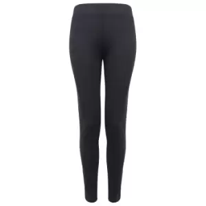 image of Finden and Hales Ladies/Womens Contrast Team Leggings (XL) (Navy/Royal Blue)