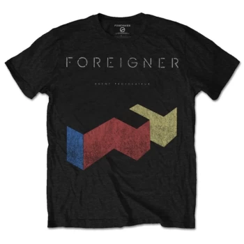 Image of Foreigner - Vintage Agent Provocateur Unisex Large T-Shirt - Black