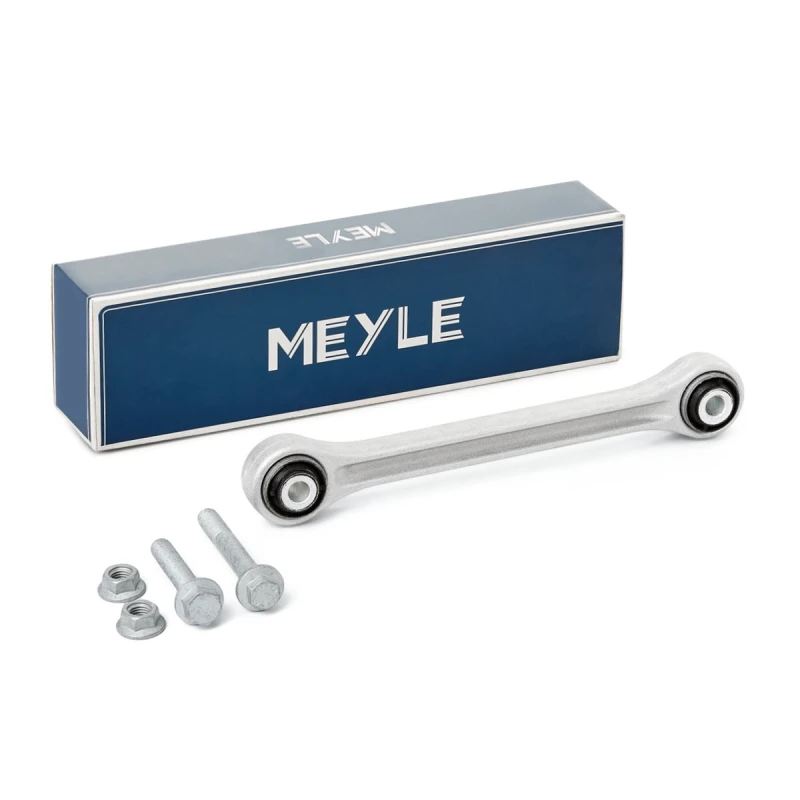 Image of MEYLE 416 050 0008/S Suspension arm Semi-Trailing Arm, Original Quality, Rear Axle Right, with rubber mount, with fastening/mounting material Track C