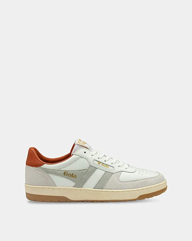 Image of Gola Gola Mens Hawk Trainer - White White - Gola - Size: 7 White Male 7 GO06901