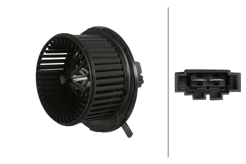 Image of HELLA Blower motor HELLA 8EW 366 400-641