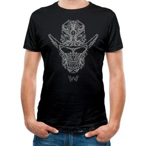 Image of Westworld - Circuit Face Mens X-Large T-Shirt - Black