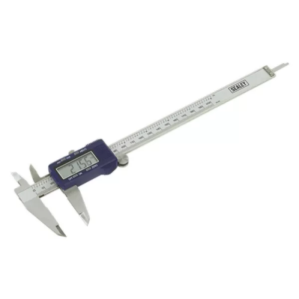 image of Genuine SEALEY AK9622EV Digital Vernier Caliper 0-200mm(0-8)