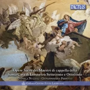 image of Opere Sacre Dei Maestri Di Cappella Della Santa Casa Di Loreto by Andrea Basili CD Album