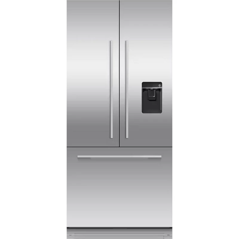 Image of Fisher Paykel RS80AU3 80cm Integrated French Style Fridge Freezer Ice & Water RS80AU3