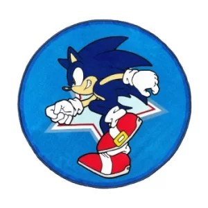 image of Official Sonic the Hedgehog Modern Sonic Go Faster Rug