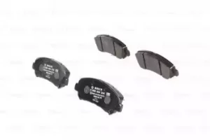 Image of Bosch 0986494244 BP1116 Brake Pad Set Disc Brake Front Axle