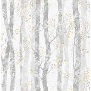 Image of Fresco Dappled Trees Wallpaper