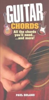 Image of Guitar Chords by Paul Roland Hardback