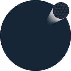 Image of Floating pe Solar Pool Film 417cm Black and Blue Vidaxl Black