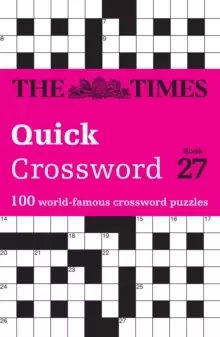 Image of The Times Quick Crossword Book 27 : 100 General Knowledge Puzzles