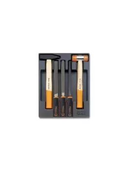 image of Beta Tools T231 5pc Hammer & File Set in Hard Tray for Roller Cabs 024240231