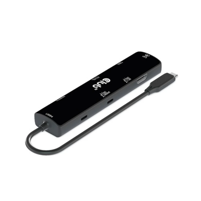 Image of CLUB3D USB4 Gen3x2 Type-C. 6-in-1 Hub with HDMI 8K60Hz or 4K120Hz. 2