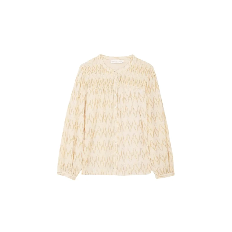 Image of La Petite Etoile Womens blouse La Petite Etoile Baude Dore Female L