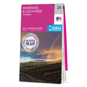 Image of Map of Inverness & Loch Ness