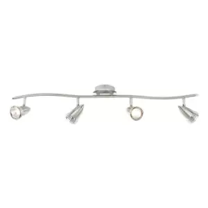 Image of Inlight Elara 4-Light Bar Spotlight Satin Nickel/Chrome