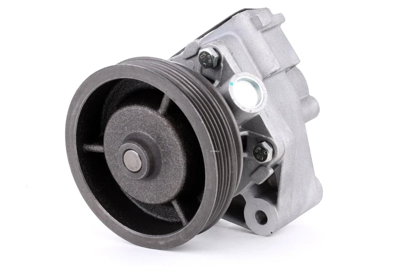 Image of STARK SKWP-0520124 Water pump with housing, with double pulley, for V-ribbed belt use Water Pump (1260)