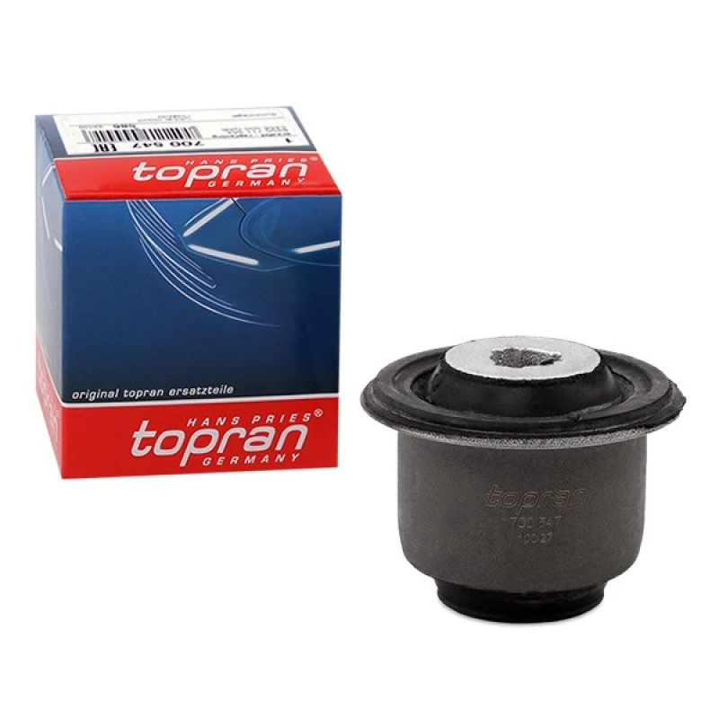 Image of TOPRAN 700 547 Arm Bushes Front Axle Right, Rubber-Metal Mount, for control arm Control Arm-/Trailing Arm Bush (251)
