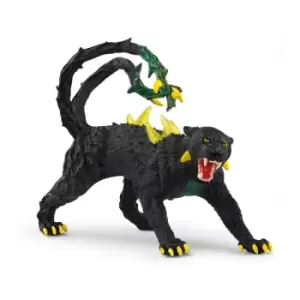 image of SCHLEICH Eldrador Creatures Shadow Panther Toy Figure, 7 to 12 Years, Multi-colour (42522)