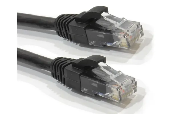 Image of Maplin Maplin Outdoor External CAT6 Copper UTP Ethernet Network Cable - Black MAP-009717