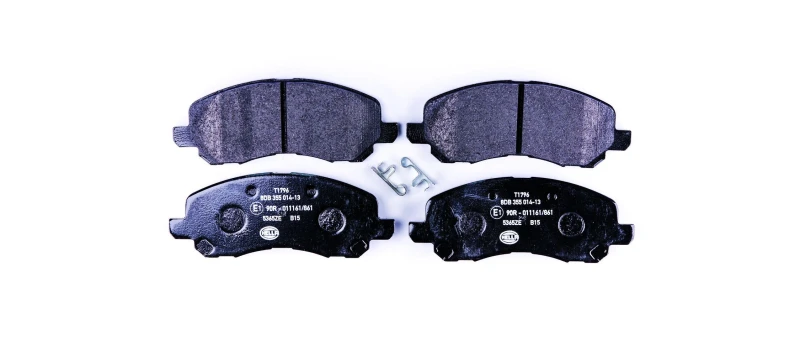 Image of HELLA Brake pad set HELLA 8DB 355 014-131