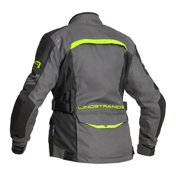 Image of Lindstrands Granberg Jacket Lady Gray Yellow Size 36