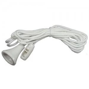 image of Select Hardware Pull Cord With White End 1 Pack