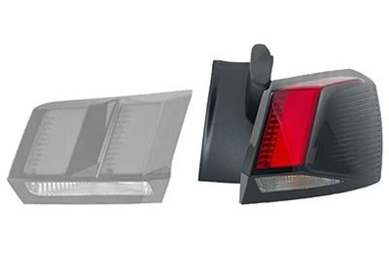 Image of VAN WEZEL Rear light VAN WEZEL 4084922