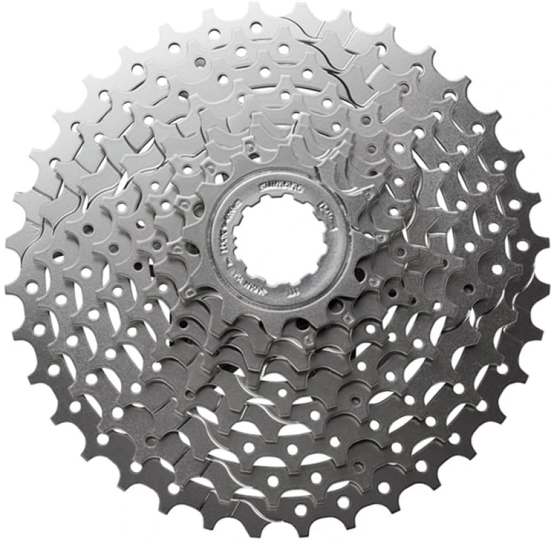 Image of Shimano CSHG400 Alivio 9speed cassette 11 36T 11 - 36 TEETH Silver