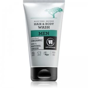 Image of Urtekram Men Shower Gel And Shampoo 2 In 1 For Him 150ml