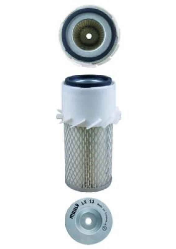 Image of MAHLE LX 13 Air filter Filter Insert Air Filter (8)