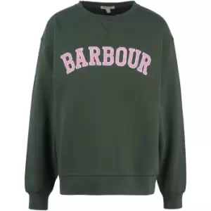Image of Barbour Womens Northumberland Patch Overlayer Olive 16