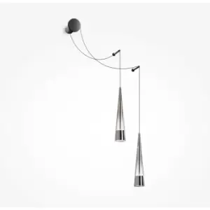 Maytoni Maytoni Sintesi Modern 2 Light Wall Lamp Chrome 3000K