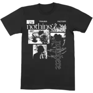 Image of Nothing,Nowhere - Trauma Factor V.1 Unisex Small T-Shirt - Black