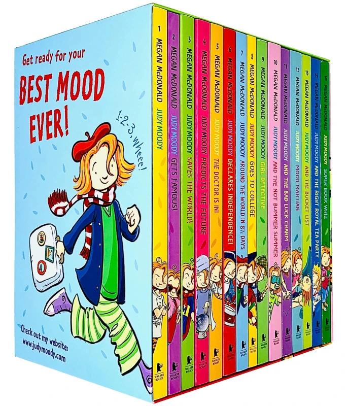 Image of Judy Moody Box Set 15 Books Complete Collection Megan McDonald Young Readers Edition Megan McDonald Books