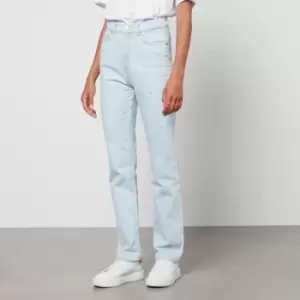 Image of HUGO Womens Gayang/Long Jeans - Turquoise/Aqua - W30