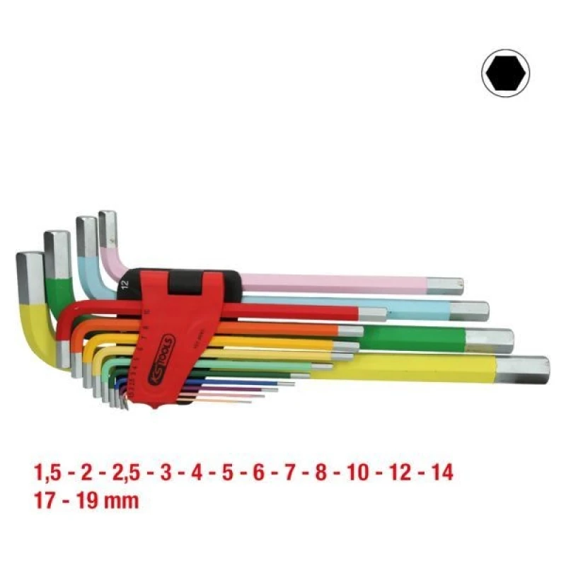 Image of Angled Screwdriver Set KS TOOLS 151.4640