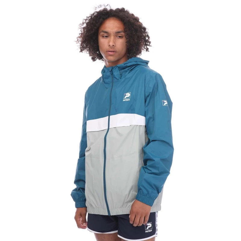 Image of Patrick Patrick Cagoule Windbreaker - Blue XS Male