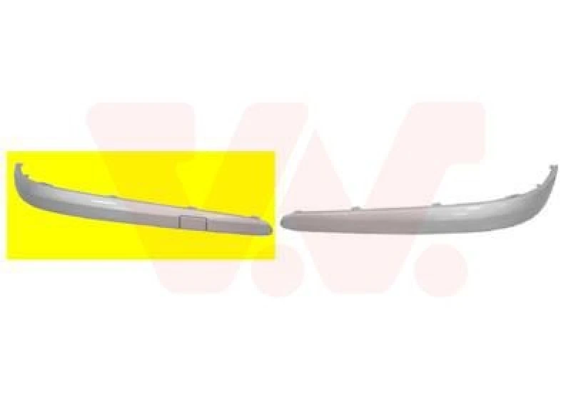 Image of VAN WEZEL Bumper cover VAN WEZEL 3041582