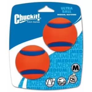 image of Chuckit Ultra Ball Medium 6.5cm (2Pk)