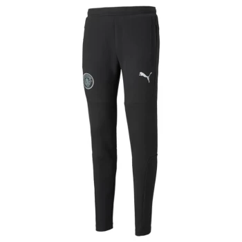 image of Puma Manchester City FC Casual Sweat Pants Mens - Black