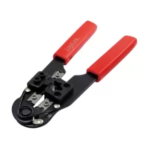 Image of LogiLink WZ0004 cable crimper Crimping tool Black, Red